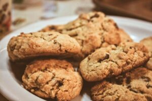 Galletas sin gluten con chispas de chocolate