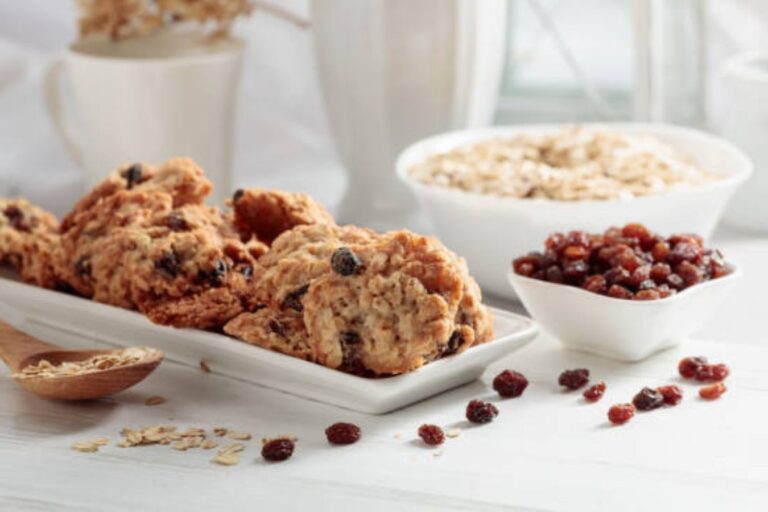 Galletas de avena y pasas