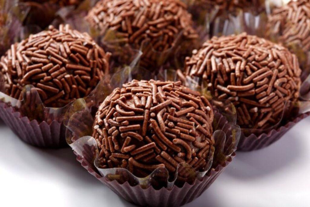 Trufas de chocolate con crema de leche